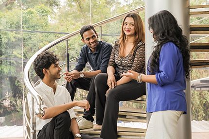 ECU Club students talking