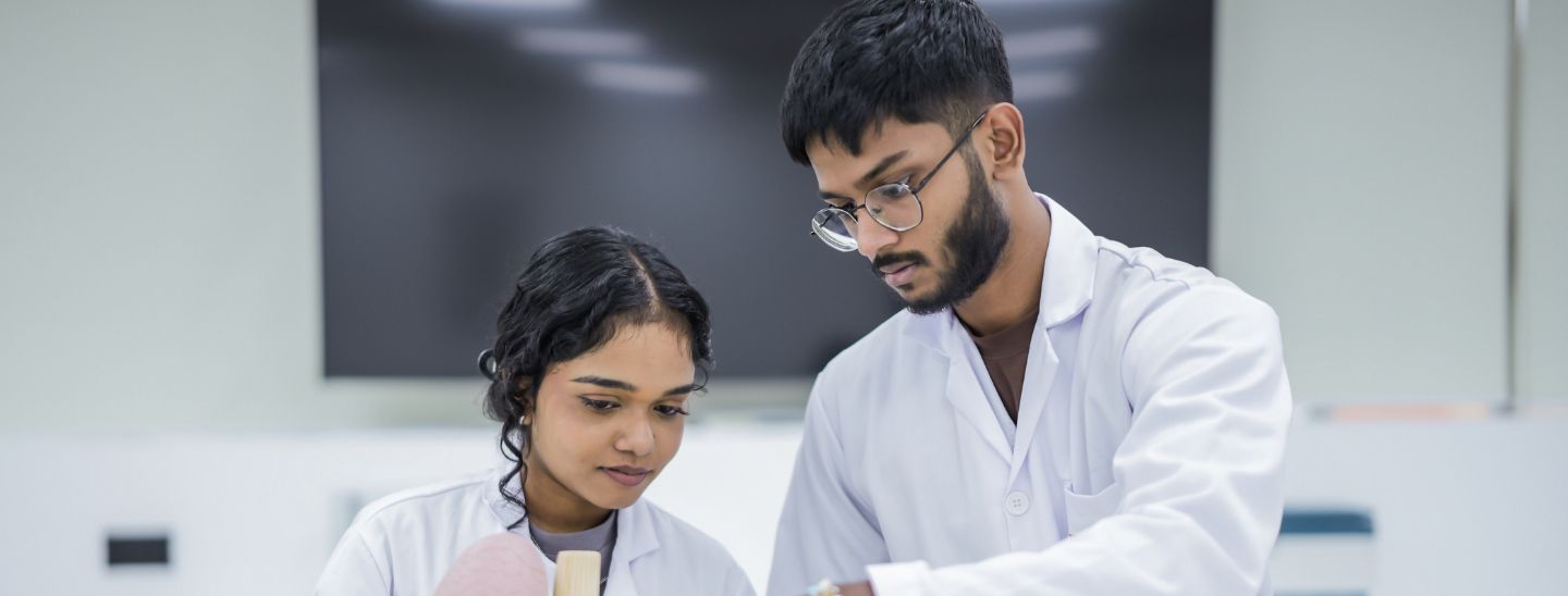 Students in the bio medical class