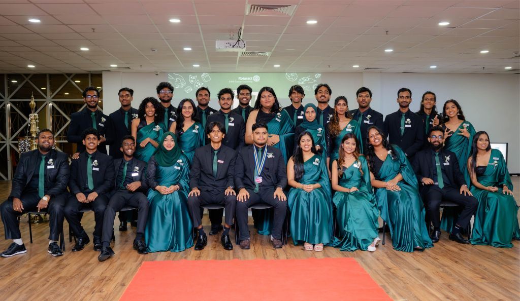 Rotaract club board member's photo
