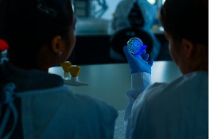 Science students labratory